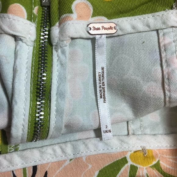 Free People Floral Mini Skirt - Picture 8 of 8